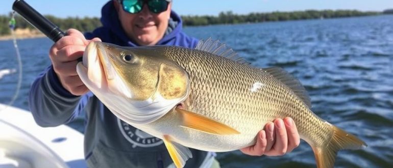 Catching chub from a boat