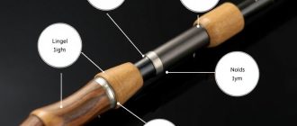 Characteristics of spinning rods