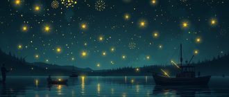 Fireflies for fishing