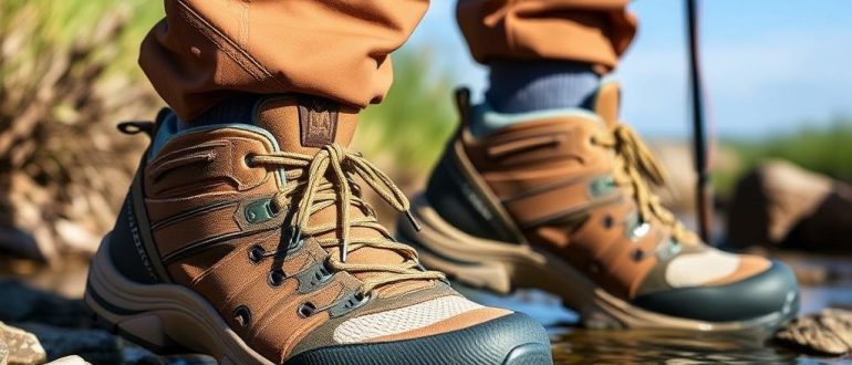 Trekking shoes for fishing: how to choose the best option