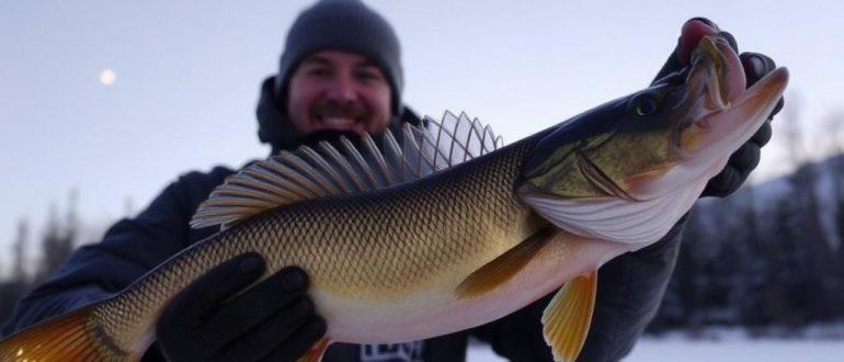 Top wobblers for winter night pikeperch