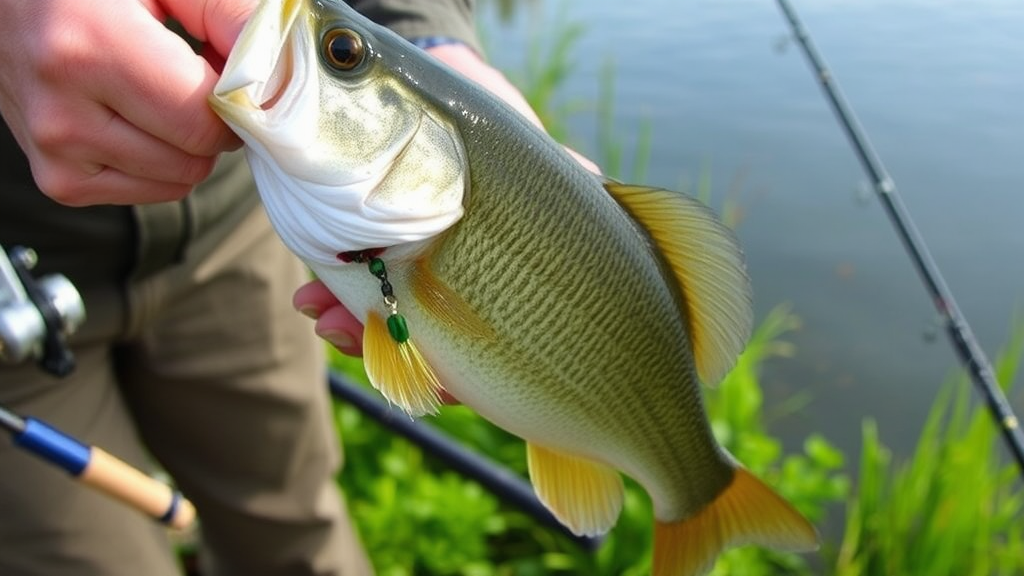 In clean areas I use already sinking minnows or small narrow-bodied blades.