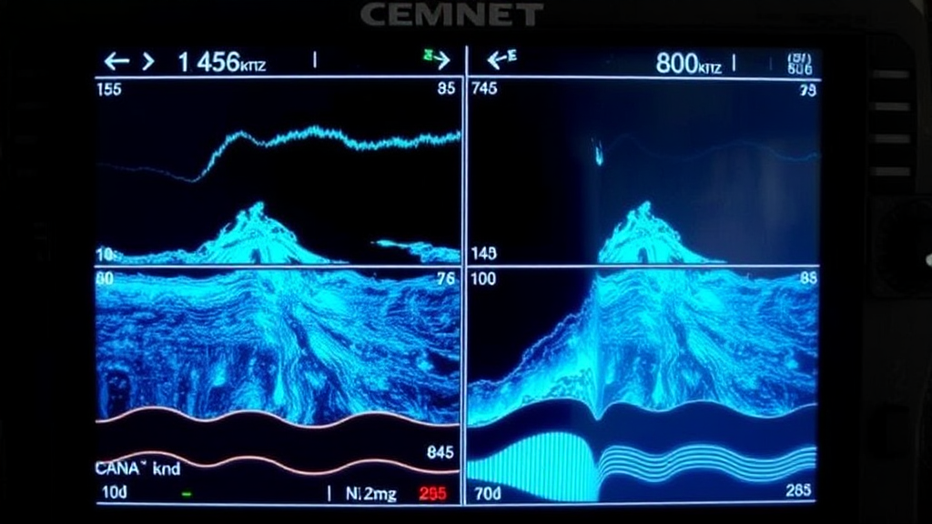 echo sounder for winter fishing