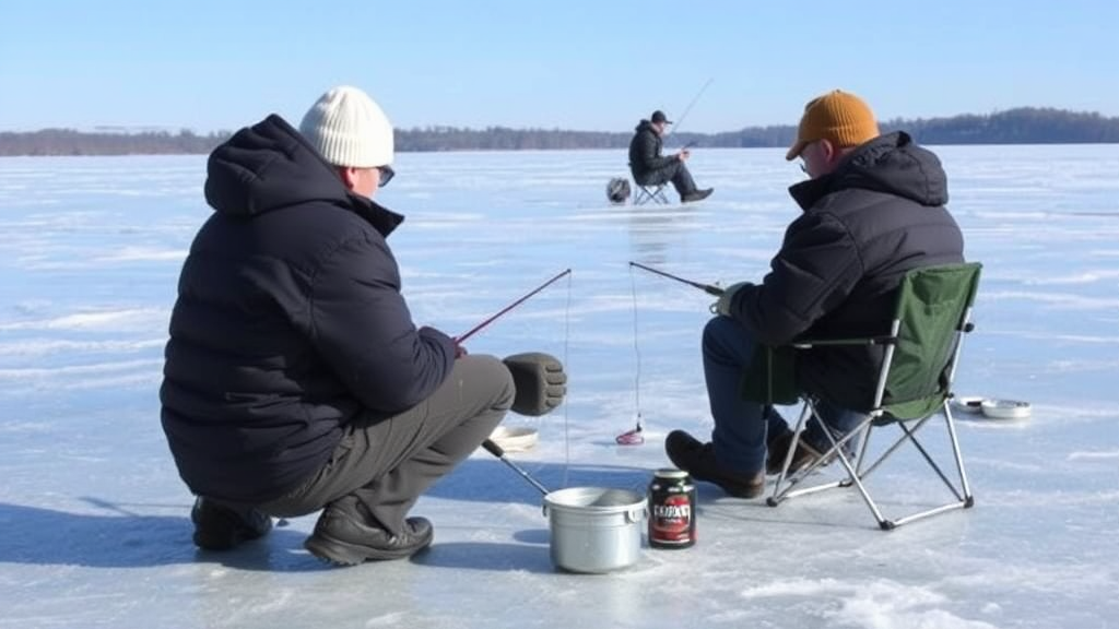 Image 1 : Echo sounder or camera. The best assistant on winter fishing