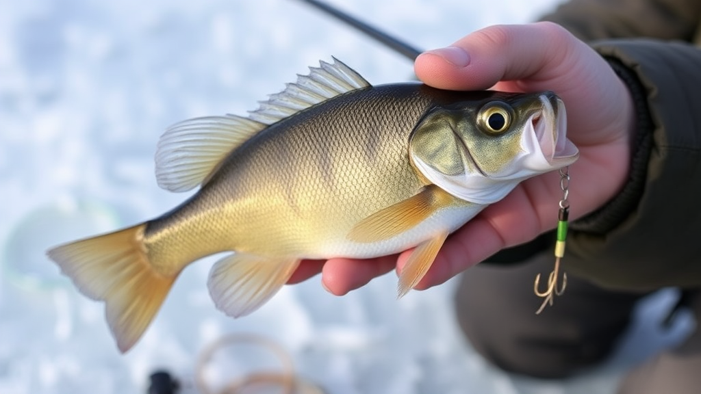 Image 5 : Echo sounder or camera. The best assistant on winter fishing