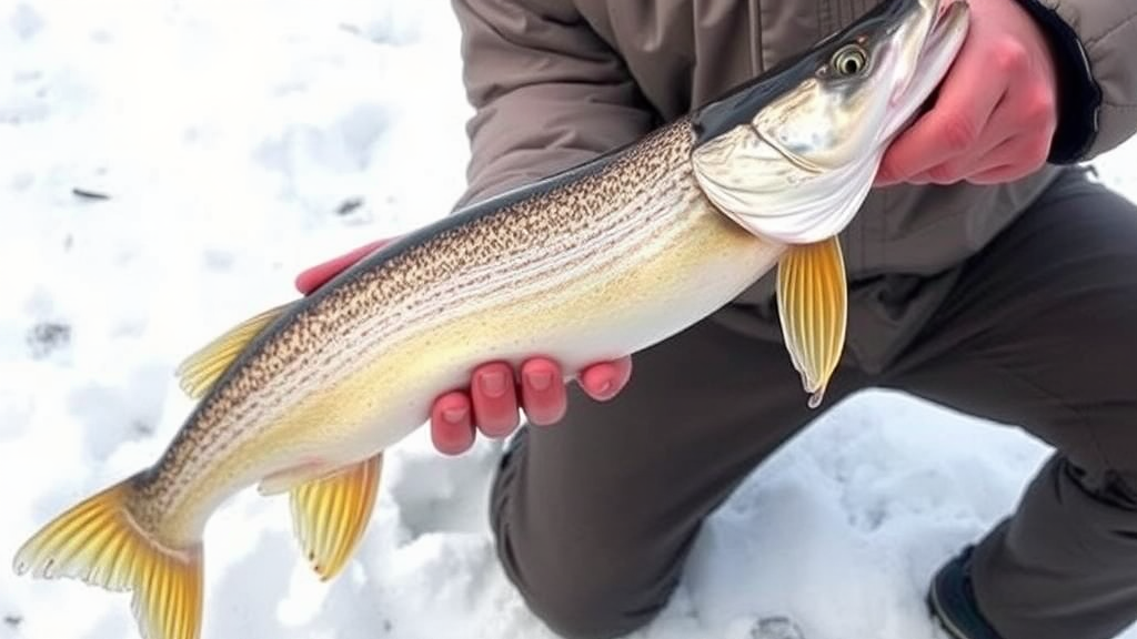 Image 1 : How to catch pike on spinning in winter