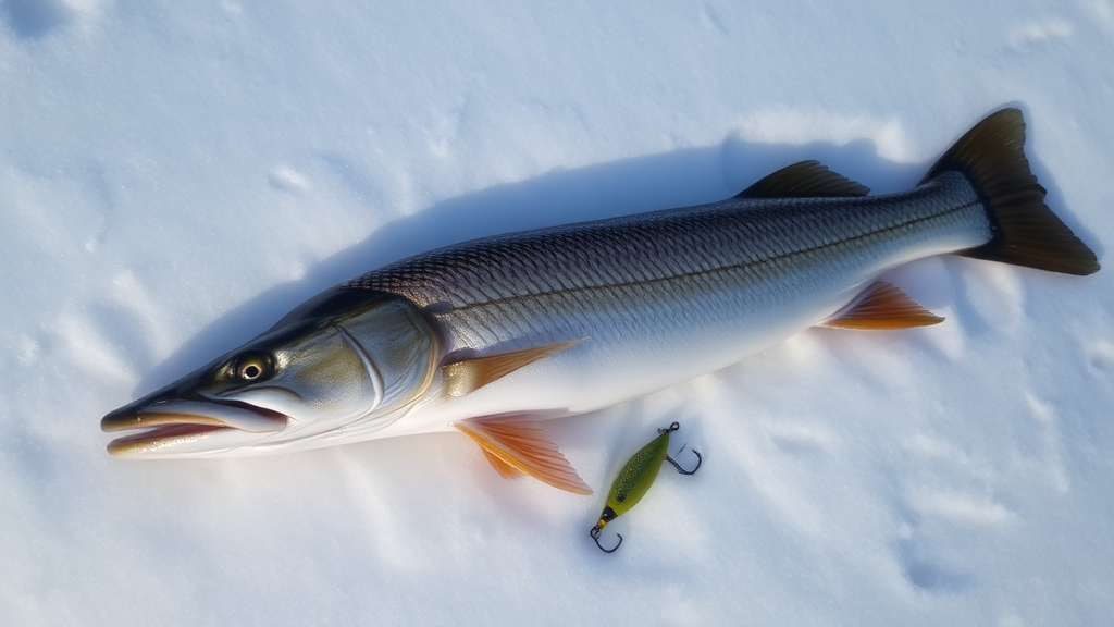 Image 3 : How to catch pike on spinning in winter