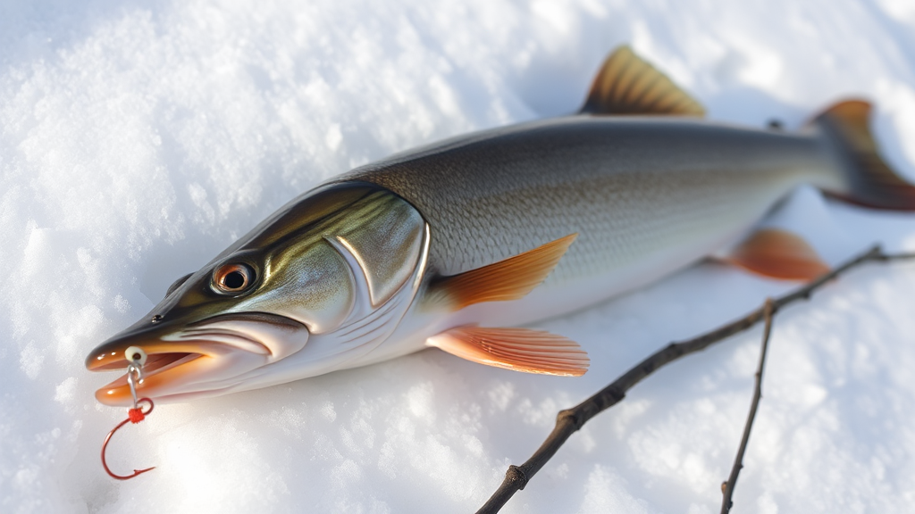 Image 4 : How to catch pike on spinning in winter