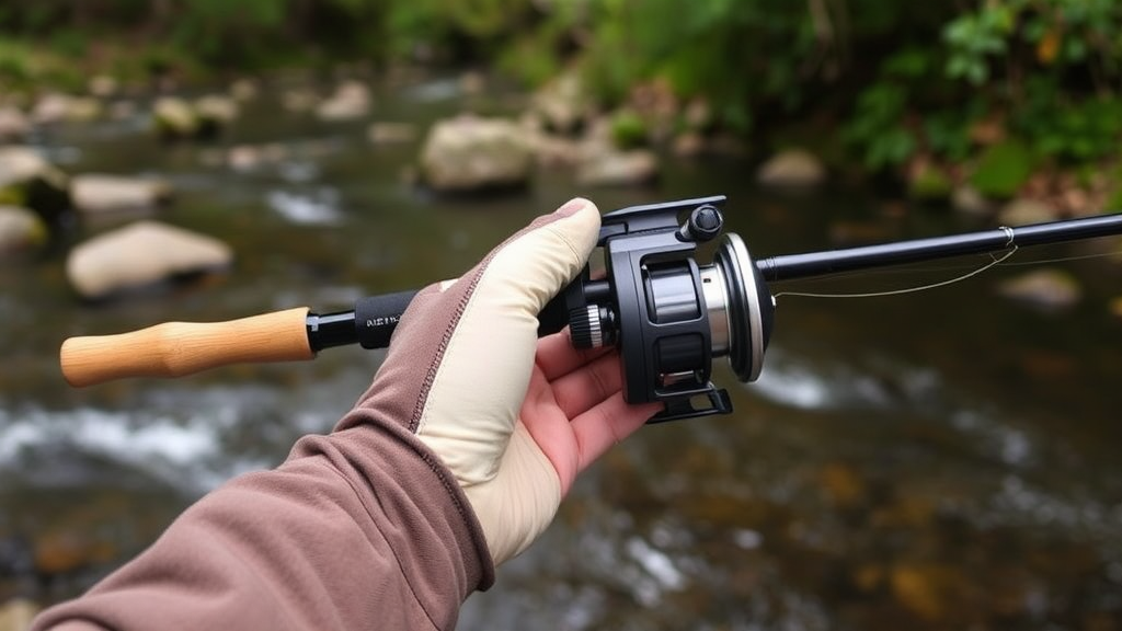 In stream fishing conditions, the reel has proven itself perfectly