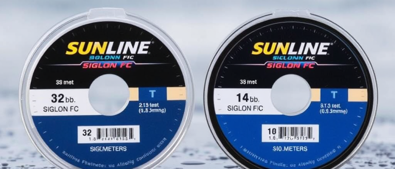 Fluorocarbon fishing line