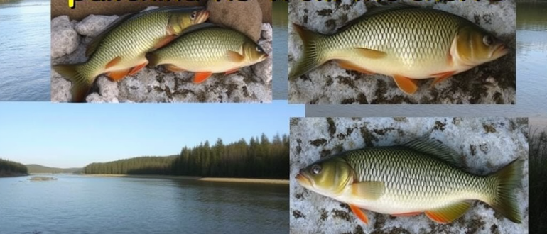 Catching chub from the shore