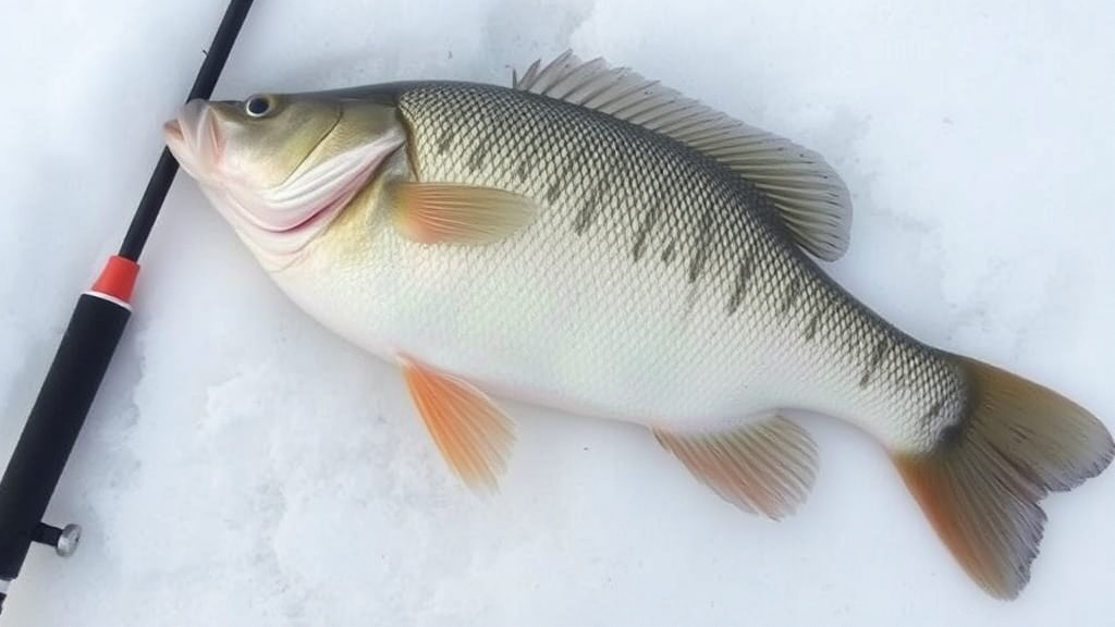 Image 2 : Catching perch on a mothless fishing rod  