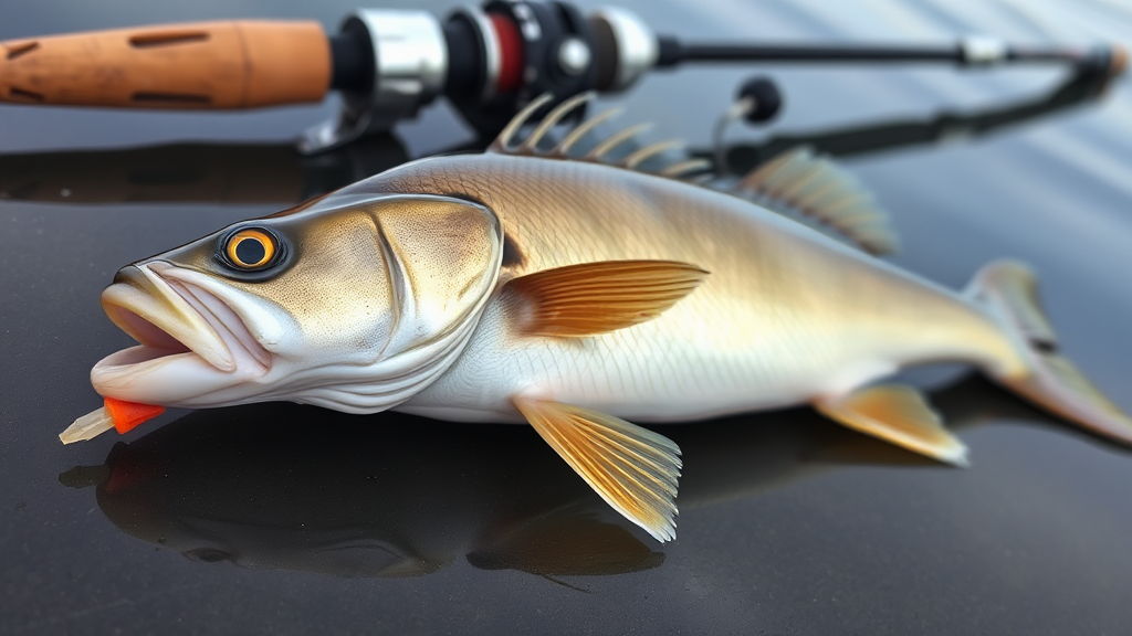 Image 3 : Catching pikeperch on spinning