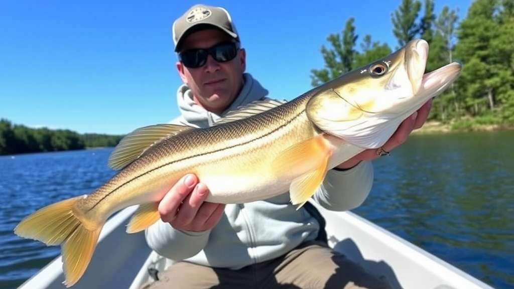 Image 6 : Catching pikeperch on spinning