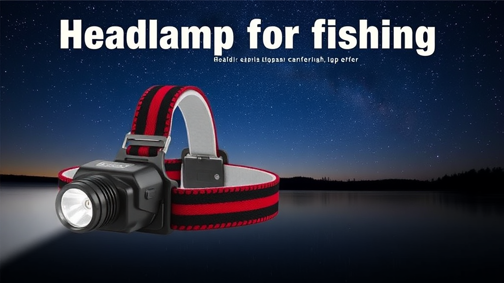 Image 1 : How to choose a headlamp for fishing?