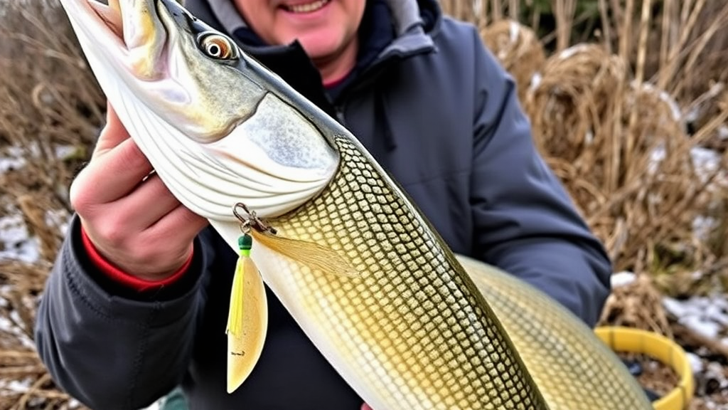 Imagem 11 : Peculiaridades da pesca de predadores no buraco de captura