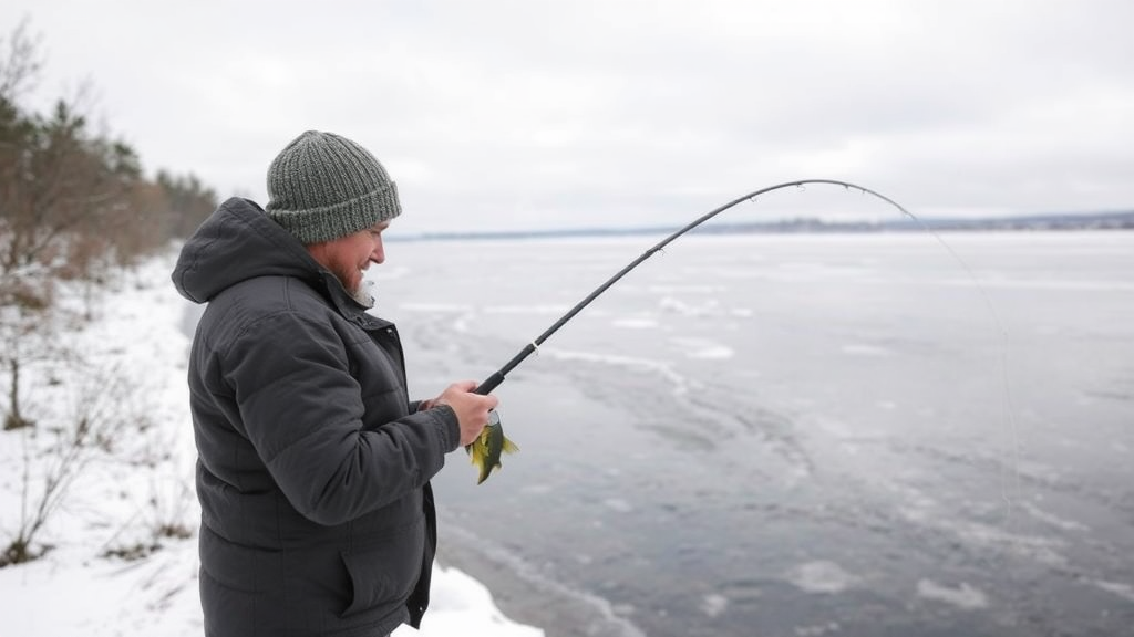 Image 2 : Features of spinning fishing in the winter season