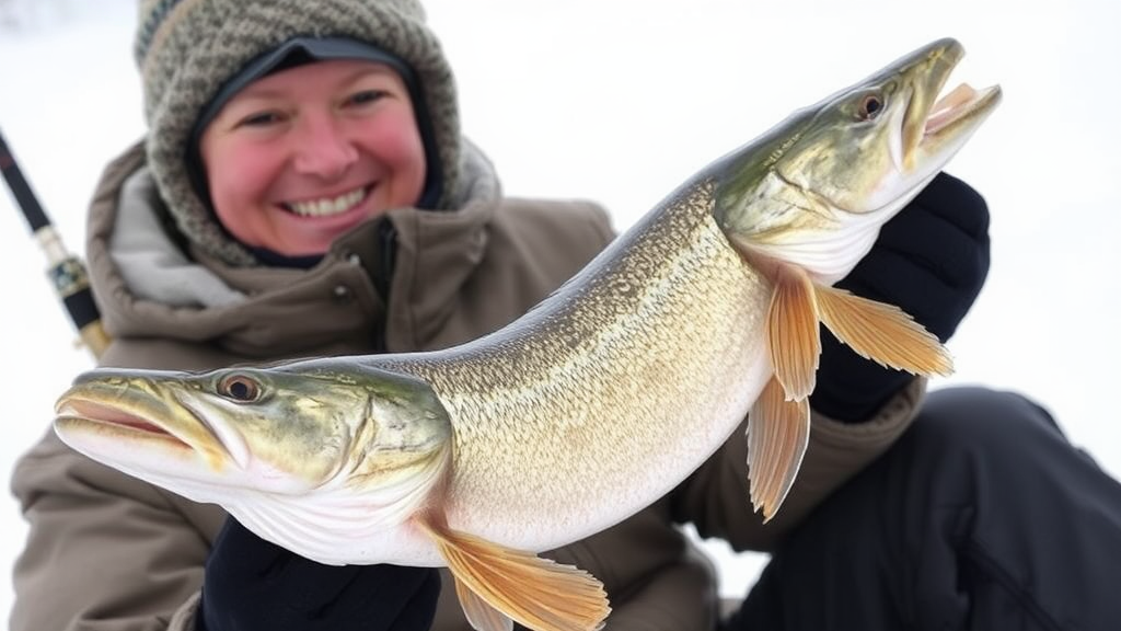 Image 1 : Features of spinning fishing in the winter season